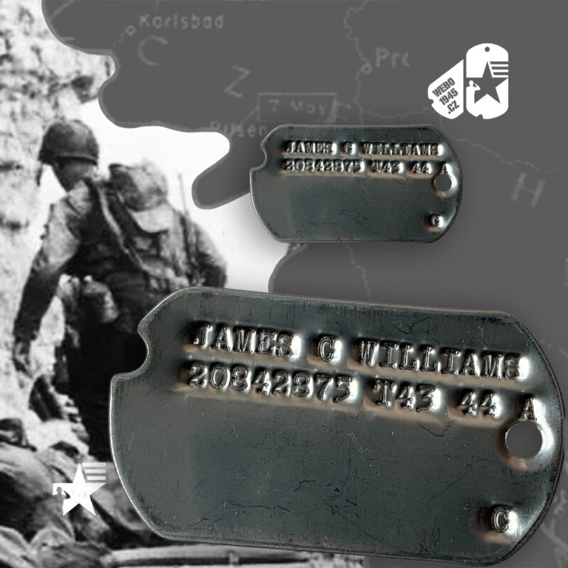 Ražba psích známek DOG TAGS 1943-1944